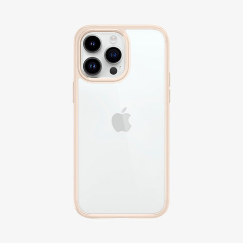 ACS04816 - iPhone 14 Pro Max Case Ultra Hybrid in crystal clear showing the back